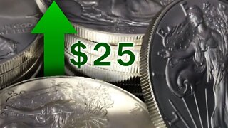 Silver Breaks Out Above $25!