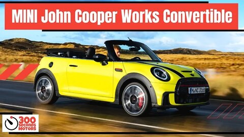 MINI JOHN COOPER WORKS CONVERTIBLE 2022 - JCW - 231 hp - 4-cylinder Turbo