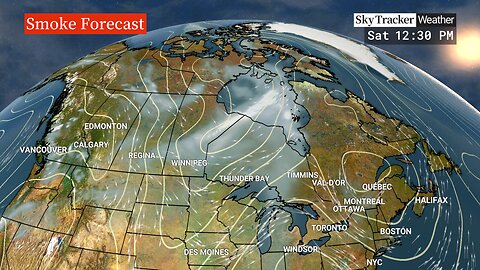 Wildfires spread in B.C., N.W.T., forcing evacuations and sending smoke east