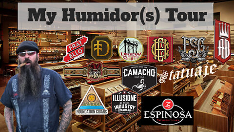 My Cigar Humidor (s) Tour 2021 | Cigar Prop