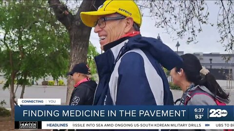 Bakersfield Marathon runner finds his medicine in the pavement
