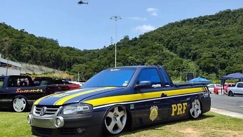 Saveiro rebaixada da PRF