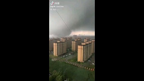 BREAKING: Massive and violent tornado reported in Dongming, Shandong Province of China.