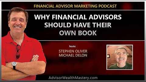 Paperback Expert Michael DeLon - Joins Stephen Oliver - Why Advisors should have their own book.
