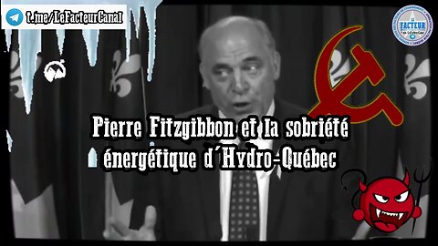 Pierre Fitzgibbon et la sobriété énergétique d'Hydro-Québec