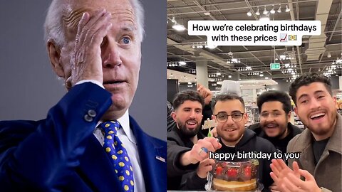 Budget Birthday 2024🥳Build Back Birthdays With Sleepy Joe Biden