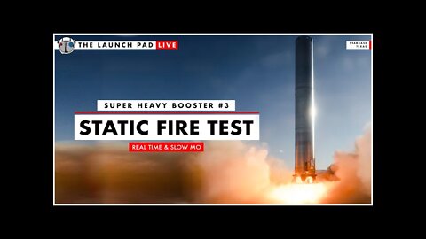 First Spacex Starship Super Heavy Static Fire
