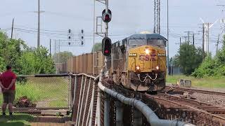 CSX E720 Empty Coal Train from Marion, Ohio August 22, 2021