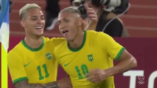 BRASIL VENCE COM HAT TRICK DO POMBO Brasil 4 x 2 Alemanha Melhores Momentos 22 07 2021