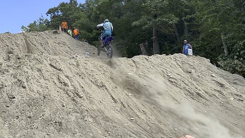 Brett Rygel Yamaha YZ450F 2023 AMA Grand National Hillclimb Championship 3rd Place 4 Stroke Class