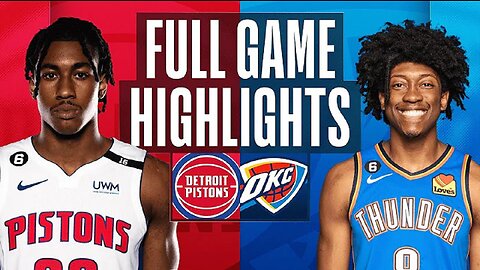 Detroit Pistons vs. Oklahoma City Thunder Full Game Highlights | Mar 29 | 2022-2023 NBA Season