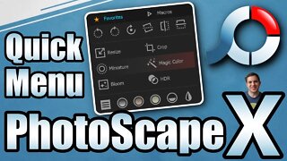 PhotoScape X Quick Menu Tutorial!