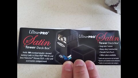 Ultra Pro Satin Tower Deck Box 1-Pack