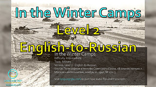 In the Winter Camps: Level 2 - English-to-Russian