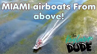 Air boating in The Florida Everglades 2022 | Airboat Drone Action | Autel EVO Nano 4K