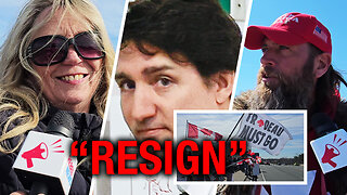 'You’re ruining Canada' protesters fight against Trudeau’s carbon tax hike during inflation crisis