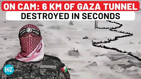 Hamas And Ally PIJ Suffer Huge Blow; IDF Claims To Blow Up 6 KM Tunnel, Kill Over 150 Militants