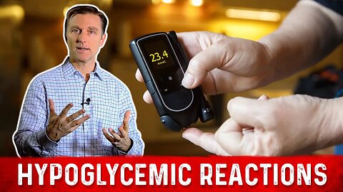 Managing vs. Correcting Hypoglycemic Reactions [Low Blood Sugar] With Diabetes – Dr. Berg