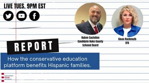 How the conservative education platform benefits Hispanic families.