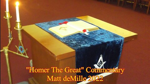 Matt deMille Movie Commentary #339: Homer The Great (esoteric version)