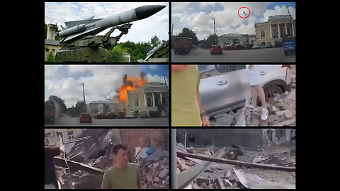 Taganrog: Ukrainian attack with an S200 missile on a Russian city