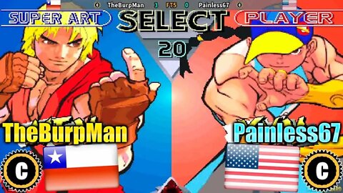 Street Fighter III 2nd Impact: Giant Attack (TheBurpMan Vs. Painless67) [Chile Vs. U.S.A.]