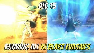 RANKING ALL KI BLAST EVASIVES IN XENOVERSE 2 | DLC 15