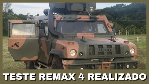 REMAX 4 Test Successfully Conducted-REMAX 4 Conducts Test Fire at CAEx-Tower Shooting Remotely.-