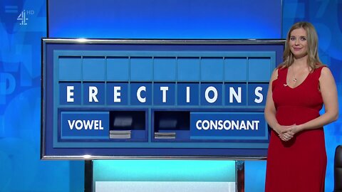 Rachel Riley Spells 'Erections' On The Show - FUNNY