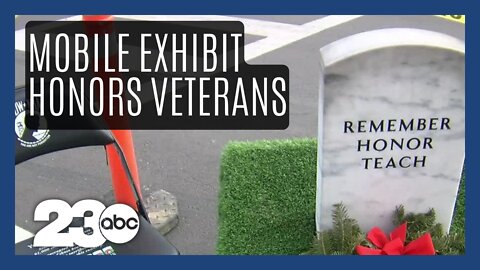 Wreaths Across America Project mobile education exhibit makes stop in Bakersfield