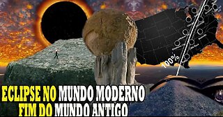 ALERTA DO ECLIPSE DE 08 DE ABRIL - CRIANÇAS NÃO IRÃO À ESCOLA E GOVERNO MANDA GUARDAR MANTIMENTOS