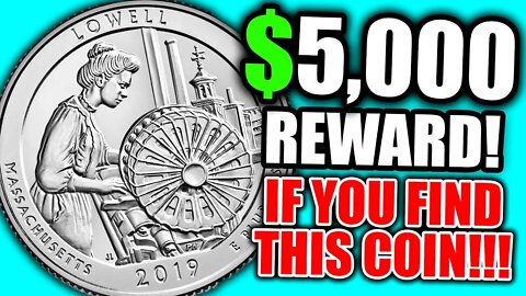 2019 W QUARTERS WORTH BIG MONEY - $5,000 REWARD IF YOU FIND THIS COIN FROM PCGS