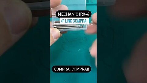 Mini Retifica Sem Fio Mechanic irx6 www.telecelula.com.br