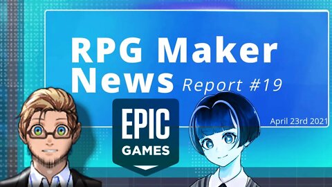 RPG Maker News #19 | RPGM Games On Epic Store? Vibrate Player Controller, RTP Harold Redrawn