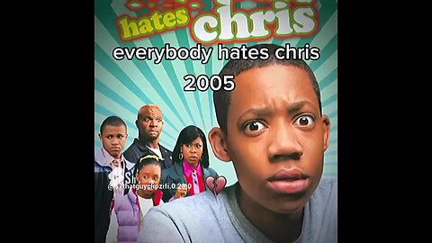 Everyone hates Chris meme (2005 vs 2023)