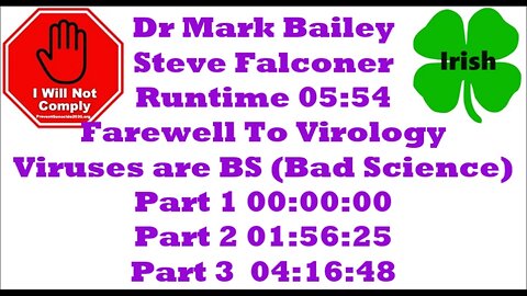 Farewell to Virology Bad Science 3 Parts 05~54hrs 13-Mar-2024