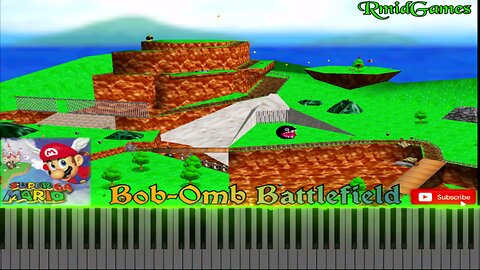 Super Mario 64 - Bob-Omb Battlefield [MIDI]