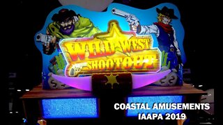 Gunslingin' in Wild West Shootout (Coastal Amusements; IAAPA 2019)