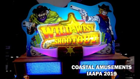 Gunslingin' in Wild West Shootout (Coastal Amusements; IAAPA 2019)
