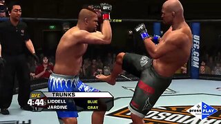 Chuck Liddell Vs Keith Jardine - UFC 2009 Undisputed - PS3