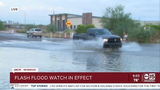 Flooding in the West Valley after overnight storms