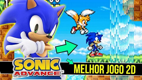 Melhor jogo 2D do Sonic | Sonic Advance #shorts