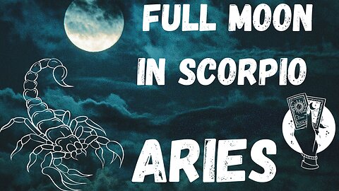 Aries ♈️ - Trust the discomfort! Full Moon in Scorpio tarot reading #aries #tarot #tarotary