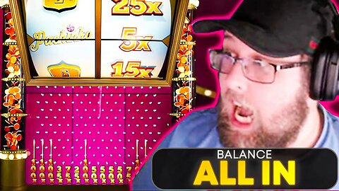 ALL IN BET HITS 5X PACHINKO TOP SLOT ON CRAZY TIME (INSANE)