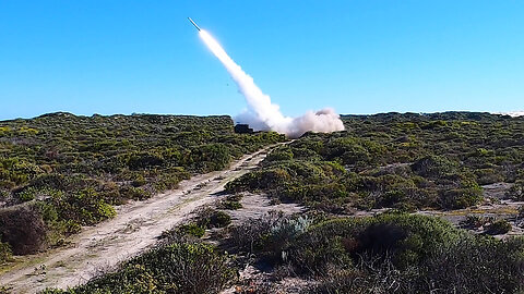 Exercise Highball 2023 - HIMARS Live Fire - B Roll