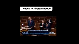 CONSPIRACIES BECOMING TRUTH