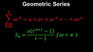 Geometric Series, Iteration and Recursion - Discrete Mathematics