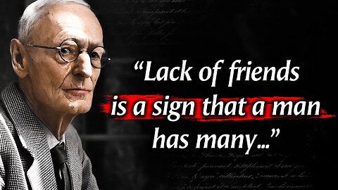 Hermann Hesse's Life Lessons Men Learn Too Late In Life | emnopk