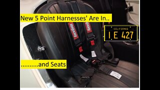 Strap In and Hold On!!!! New 5 Point harnesses' for Jim's Factory Five Racing Mk4.