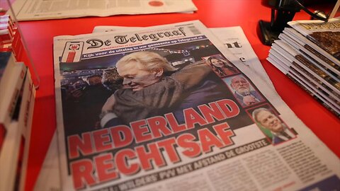 Far-right Wilders splashed across Dutch front pages after election result